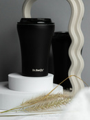 Kubek termiczny do kawy z powłoką ceramiczną Dr.Bacty Apollo 227 ml - czarny