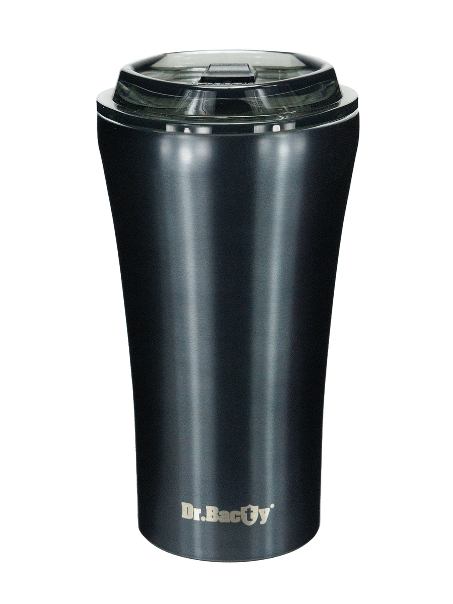 Kubek termiczny na kawę Dr.Bacty Apollo 2.0 - 360 ml - Gunmetal - powystawowy