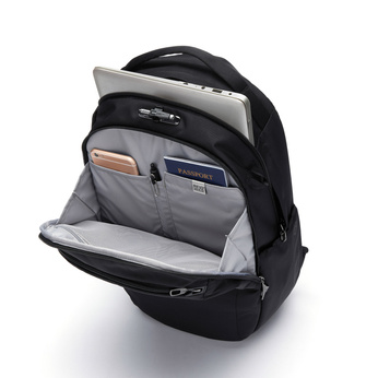 Plecak turystyczny antykradzieżowy na laptopa Pacsafe V 26 l - czarny