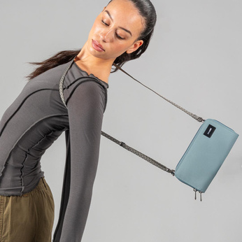 Pasek antykradzieżowy do portfela Pacsafe - Szary