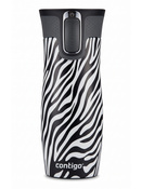 Kubek termiczny Contigo West Loop 2.0 470 ml - Zebra