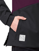 Kurtka softshell sportowa damska Vaude Tremalzo - fioletowa