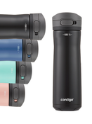 Butelka termiczna na wodę Contigo Jackson Chill 2.0 590ml - Czarna - powystawowa