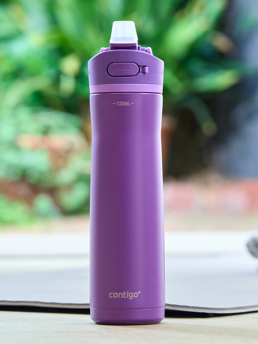 Butelka termiczna na wodę Contigo Ashland 2.0 Chill 720 ml - Violet - Z Twoim grawerem