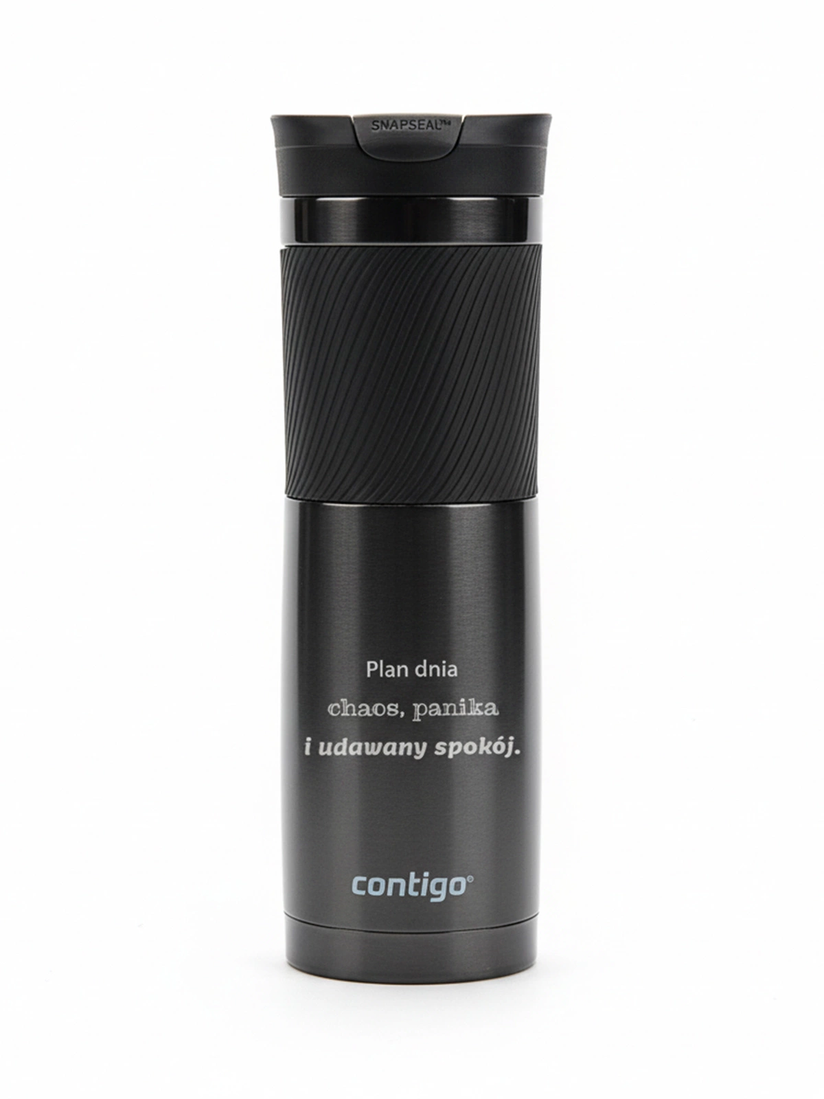 Kubek termiczny z grawerem Contigo Byron 720ml - Gunmetal