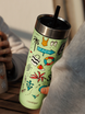 Kubek termiczny ze słomką Contigo Luxe Tumbler 720ml - Summer  - Cucumber