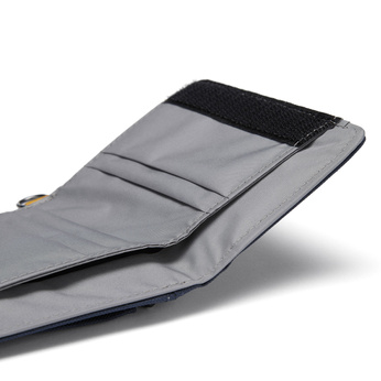 Portfel składany RFID Pacsafe  - granatowy