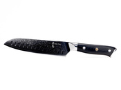 Aka Tori Osaka Pro - Nóż Santoku ze stali damasceńskiej 7"