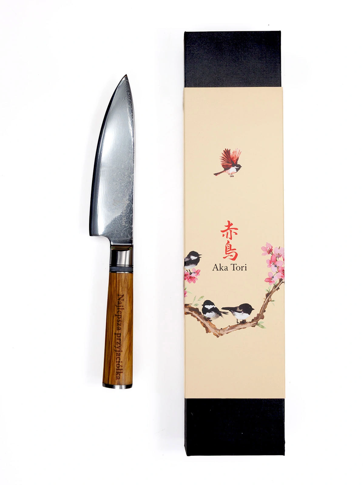 Nóż Santoku Aka Tori