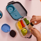 B.Box Mini lunchbox Blue Slate