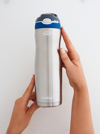 Butelka termiczna Contigo Ashland Chill 590ml - Srebrna