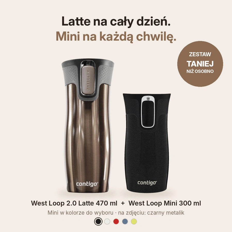 Porównanie West Loop 2.0 Latte 470 ml i West Loop Mini 300 ml