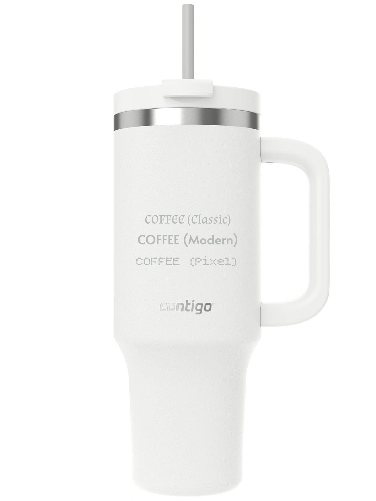 Kubek termiczny na wodę z grawerem Streeterville Tumbler 1200 ml - Biały