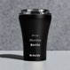 Kubek do kawy Dr.Bacty Apollo - 227 ml - czarny - Z twoim grawerem