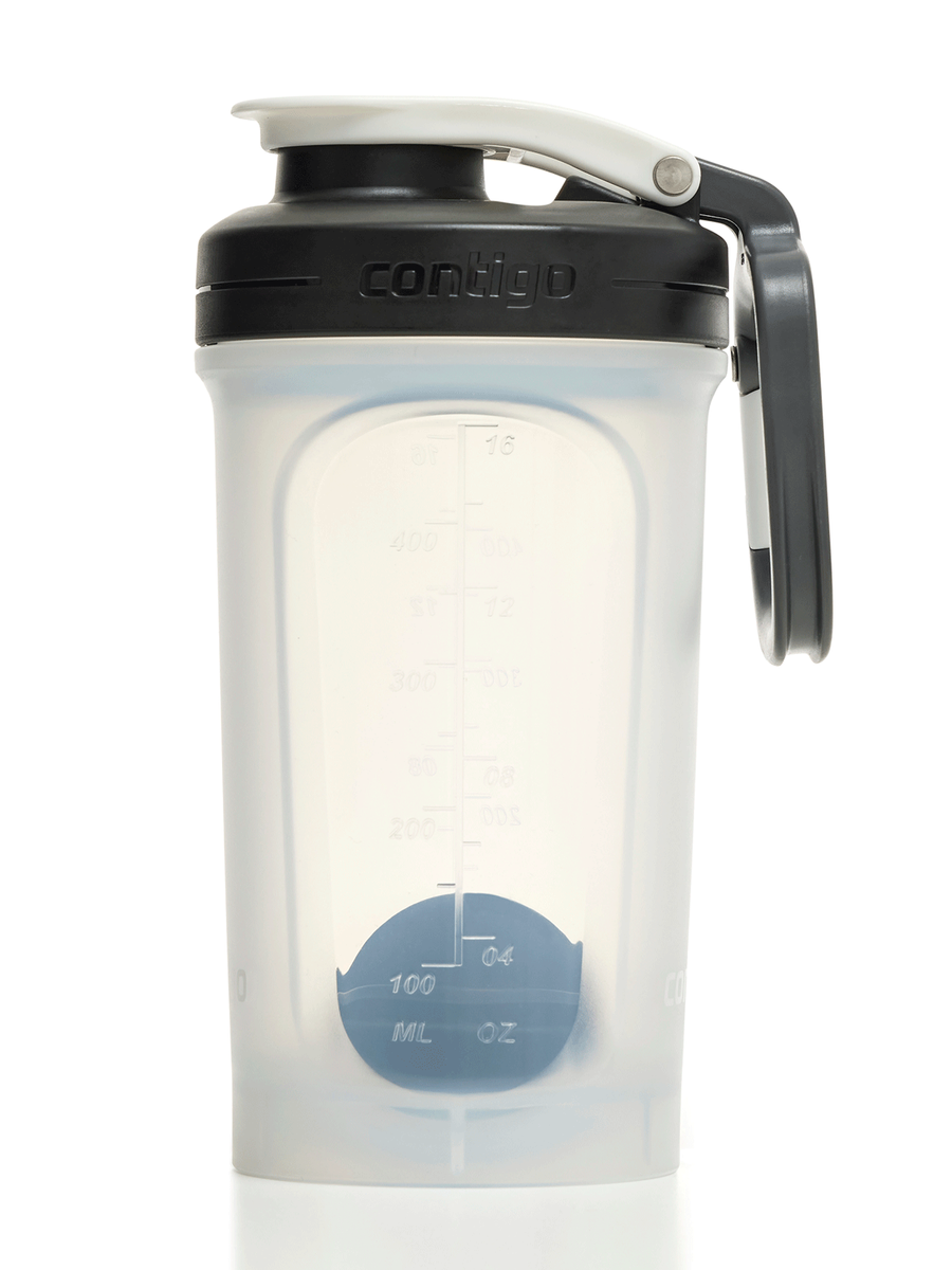 Shaker do odżywek/białka Contigo GO 2.0 590 ml - Salt - powystawowy