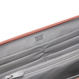 Portfel damski duży RFID Pacsafe - różowy