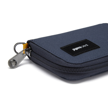 Portfel mały RFID Pacsafe - granatowy
