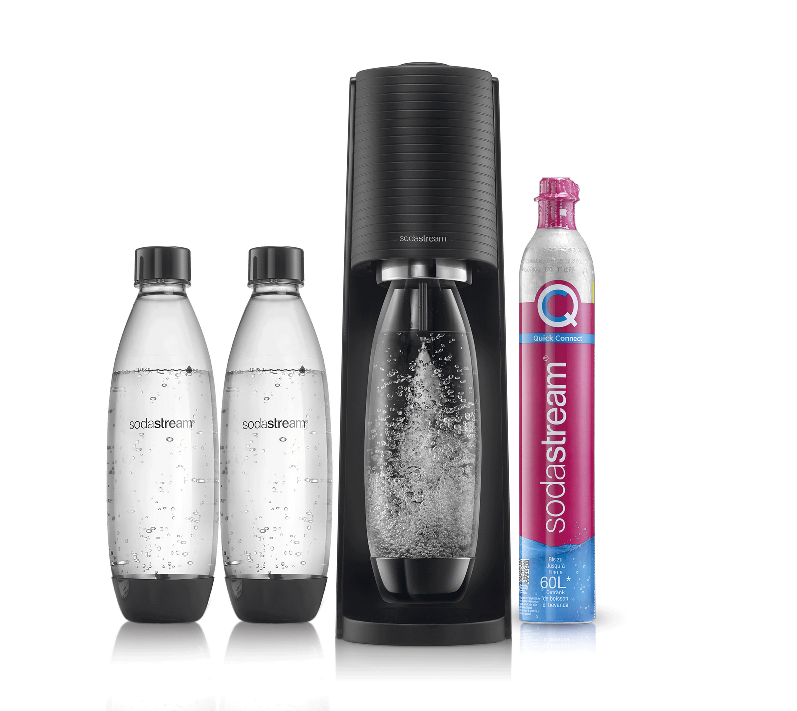 Saturator SodaStream TERRA czarny