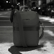 Torba mała na ramię listonoszka antykradzieżowa Pacsafe Metrosafe X 3 l - czarna