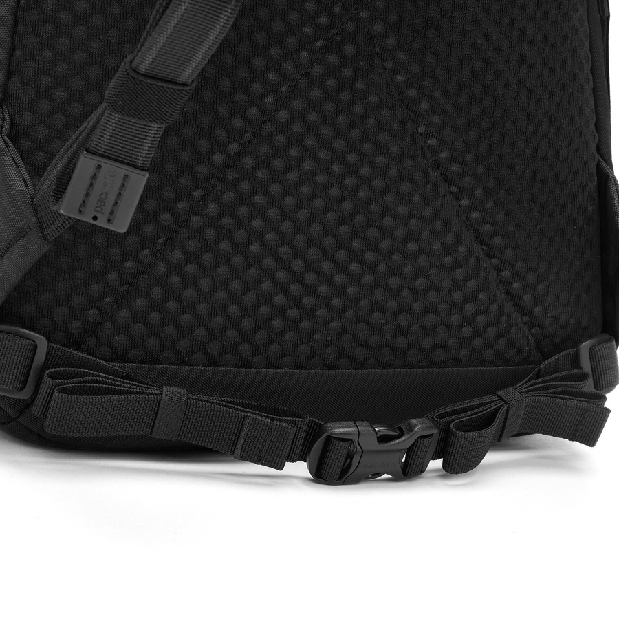 Plecak turystyczny antykradzieżowy na laptopa Pacsafe Vibe 24 l - czarny