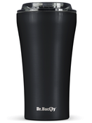 Dr.Bacty Apollo 360 ml, czarny mat - termiczny, wielorazowy kubek do kawy na wynos. - powystawowy
