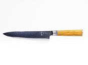 Aka Tori Kyoto Olive - Nóż Szefa Kuchni ze stali damasceńskiej 8"