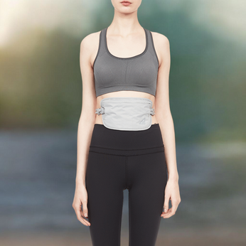 Portfel antykradzieżowy na pas RFID Pacsafe Coversafe X100 - szary