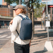 Plecak na laptopa antykradzieżowy Pacsafe V 16" - Granatowy