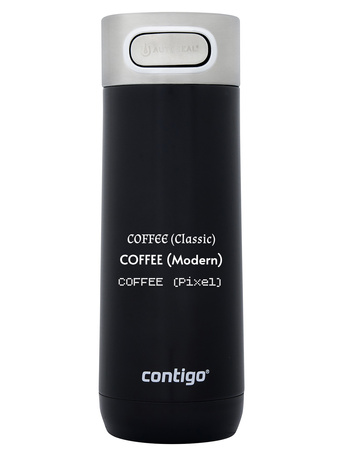Kubek termiczny z grawerem Contigo Luxe  470 ml - Licorice