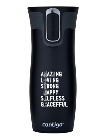 Kubek termiczny Contigo West Loop 2.0 470 ml - Mother - czarny