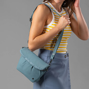 Składana torebka damska antykradzieżowa Pacsafe CX - miętowa