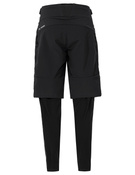 Spodnie sportowe męskie 2 w 1 wielosezonowe Vaude Moab - czarne