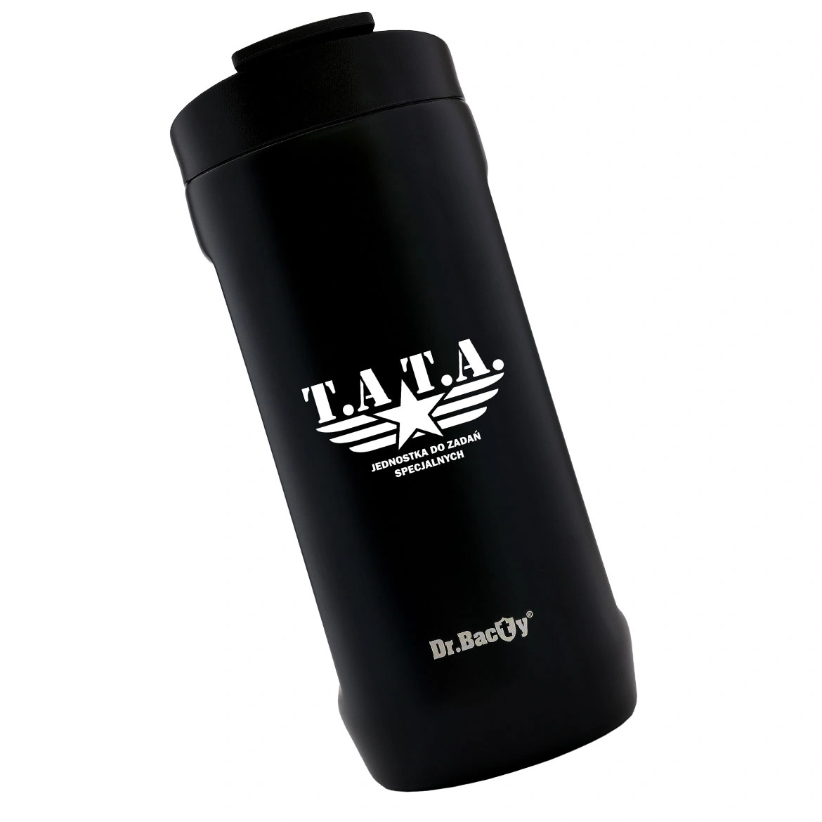 Cooler na puszkę Dr.Bacty Notus Dla taty - czarny