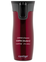 Kubek termiczny z grawerem Contigo West Loop 2.0 470 ml - Czerwony