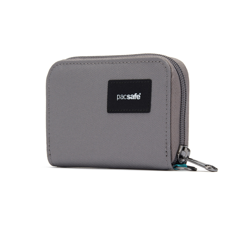 Portfel antykradzieżowy na karty RFID Pacsafe - szary