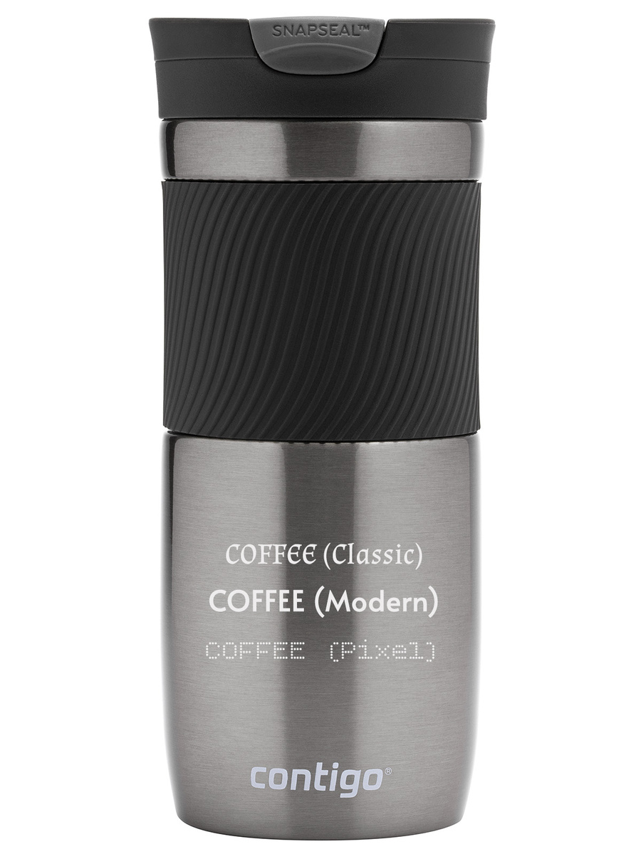 Kubek termiczny z grawerem Contigo Byron 470ml - Gunmetal