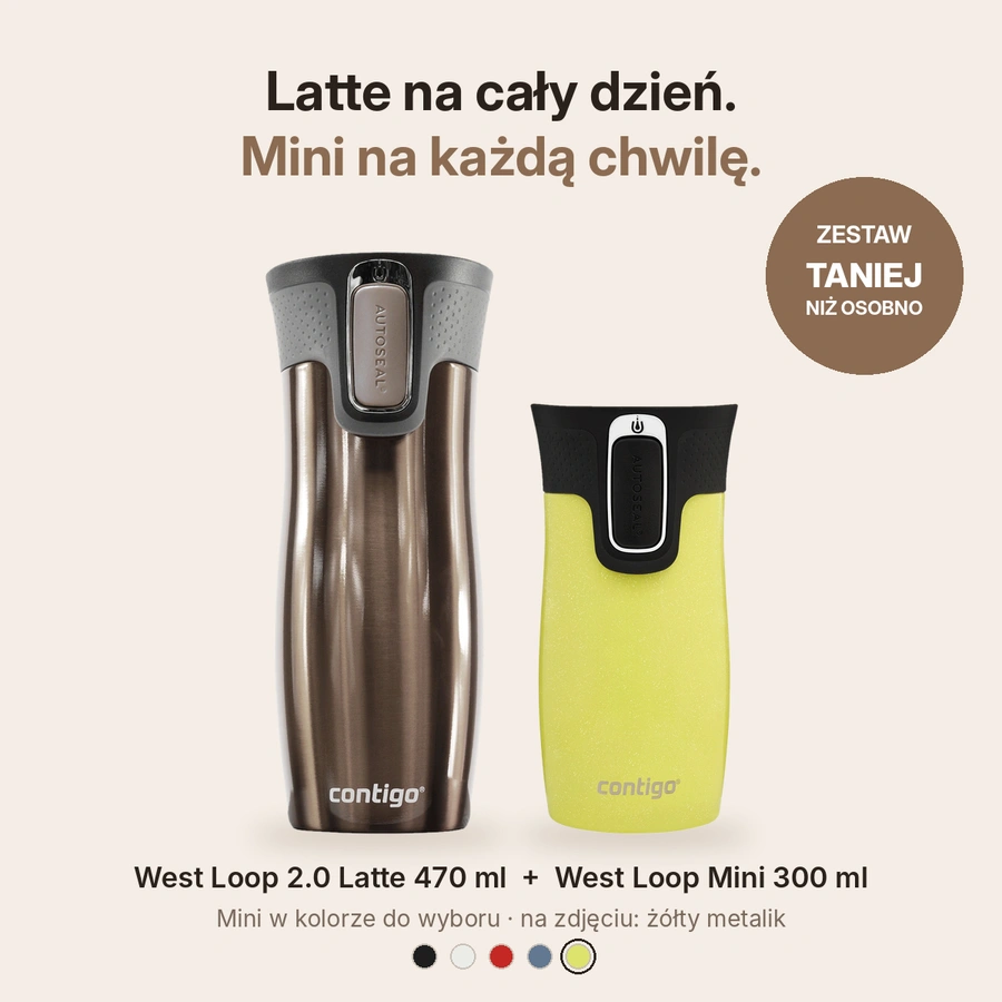 Porównanie West Loop 2.0 Latte 470 ml i West Loop Mini 300 ml