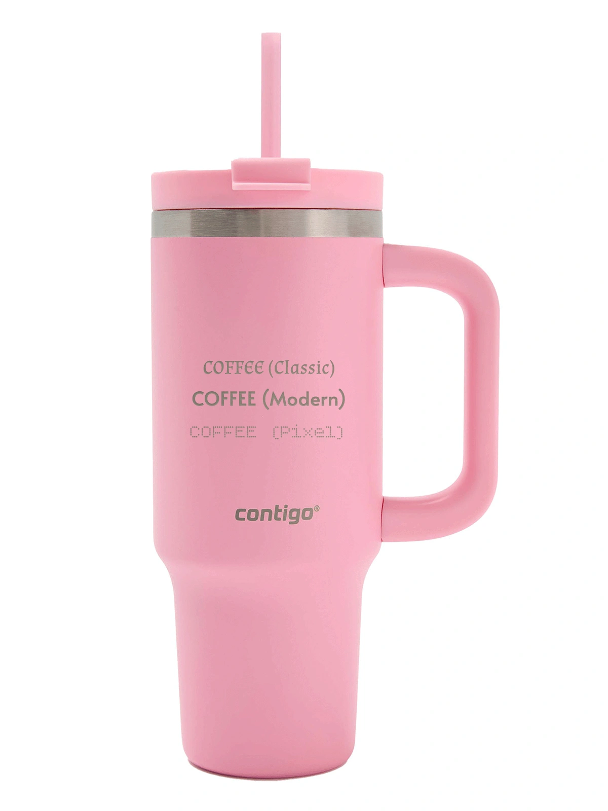 Kubek termiczny na wodę z grawerem Streeterville Tumbler 1200 ml - Strawberry Cream