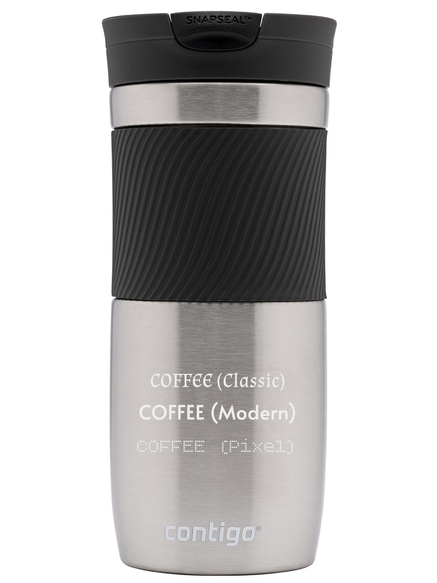 Kubek termiczny z grawerem Contigo Byron 470ml - Stainless Steel