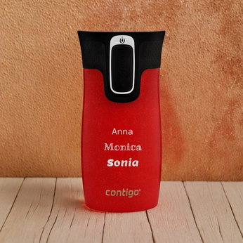 Kubek termiczny z grawerem Contigo West Loop Mini 300ml - Goji Berry