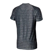 Koszulka sportowa męska z krótkim rękawem z recyklingu SAXX HOT SHOT - czarna