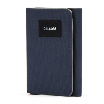 Portfel składany RFID Pacsafe  - granatowy
