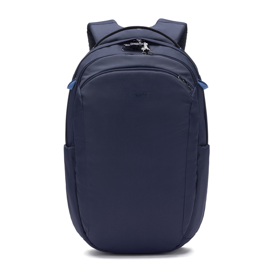 Plecak turystyczny antykradzieżowy na laptopa Pacsafe V 26 l - granatowy