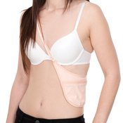  Dyskretny, antykradzieżowy portfel pod ubranie Pacsafe Coversafe S80 - różowy