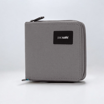 Portfel męski mały RFID Pacsafe - szary