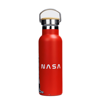 Butelka termiczna stalowa Dr.Bacty Iris 500 ml - Czerwona - NASA