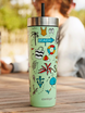 Kubek termiczny ze słomką Contigo Luxe Tumbler 720ml - Summer  - Cucumber