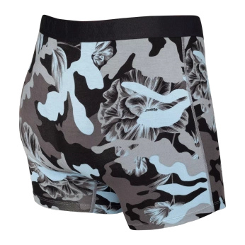 Bokserki męskie szybkoschnące SAXX VIBE Boxer Brief moro - niebieskie