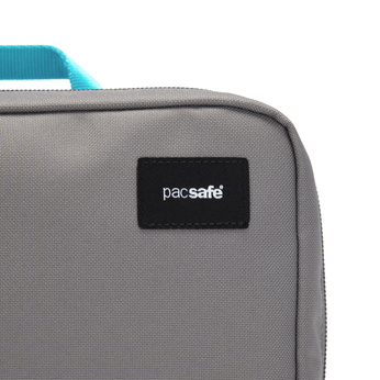 Organizer podróżny z recyklingu Pacsafe RFIDsafe - szary
