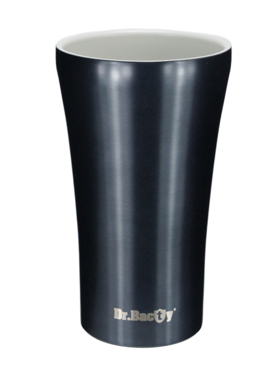 Kubek termiczny na kawę Dr.Bacty Apollo 2.0 - 360 ml - Gunmetal - powystawowy